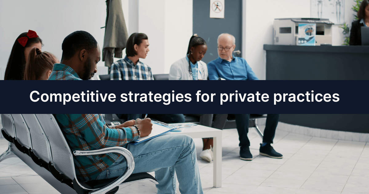 Competitive strategies for private medical practices cover banner