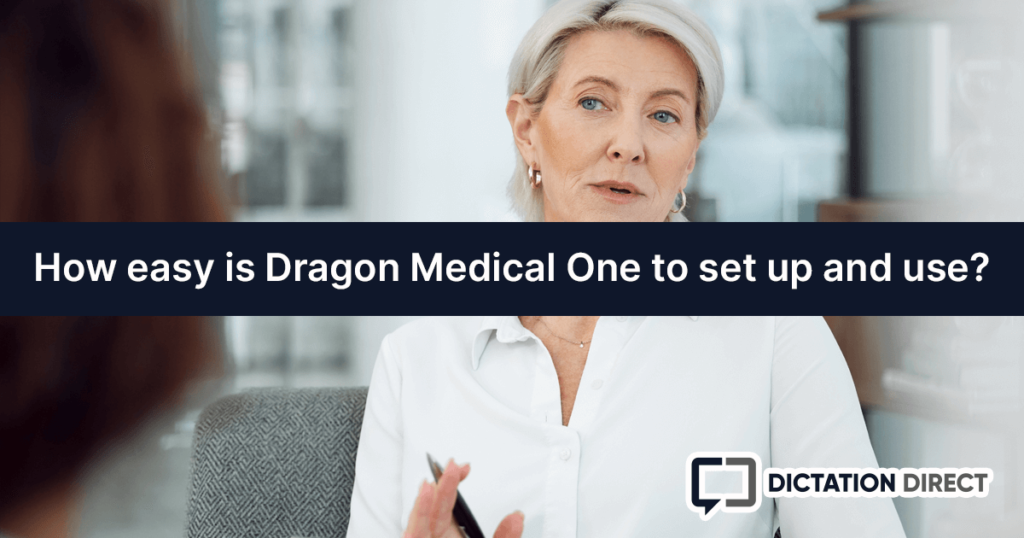 How easy is Dragon Medical One to set up and use? cover image